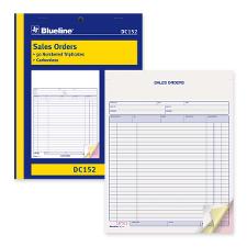 BLIDC152 - Blueline Sales Order Book