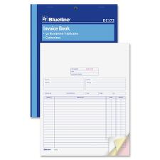 BLIDC172 - Blueline Invoice Book