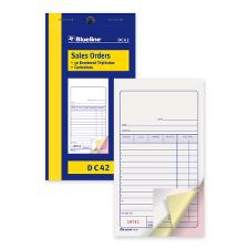 BLIDC42 - Blueline Sales Order Book