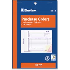 BLIDC62 - Blueline Purchase Order Form Book
