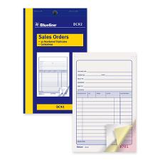 BLIDC92 - Blueline Sales Order Book