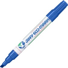 JIFJK90BL - Jiffy JK90 Chisel Tip Giant Refillable Eco-Marker