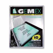 GMXPPC211910 - Gemex Top-loading Page Protectors