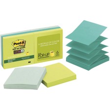 MMMR3306SSTC - Post-it Pop-up Super Sticky Notes Refill - BORA BORA