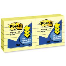 MMMR3306YLCA - 3M Ruled Pop-Up Notes