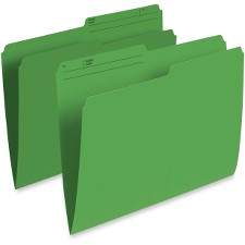 PFXR415GRN - Pendaflex Single Top Vertical Colored File Folder