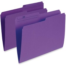 PFXR415VIO - Pendaflex Single Top Vertical Colored File Folder