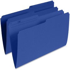 PFXR615NAV - Pendaflex Single Top Vertical Colored File Folder
