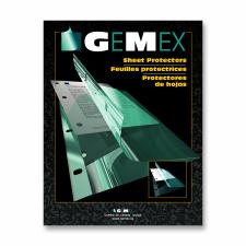 GMXV719 - Gemex Half-Page Side-loading Sheet Protectors