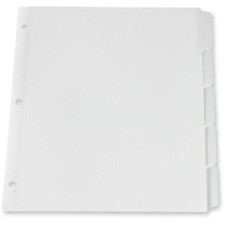 OXFWR2135W - Oxford Heavy Duty Plain Tab Loose Leaf Index Divider