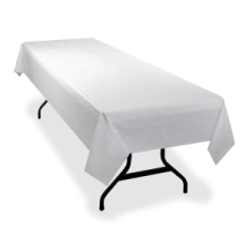 GJO10324 - Genuine Joe Banquet-size Plastic Tablecover