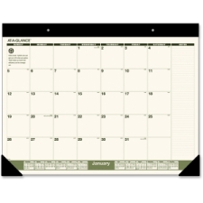 AAGSK32G00 - At-A-Glance Recycled Green Living Desk Pad