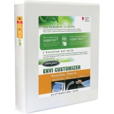 WLJ36336 - Wilson Jones Heavy Duty Customizer Round Ring Binder