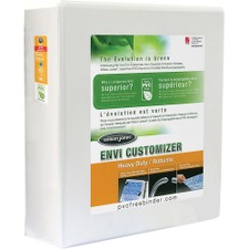 WLJ36356 - Wilson Jones Heavy Duty Customizer Round Ring Binder