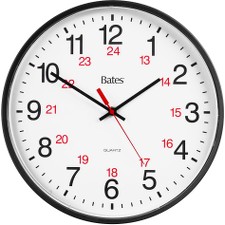 GBC9847027 - GBC 9847027 Bates 12/24 Quartz Wall Clock