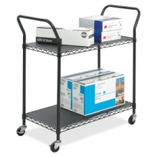 SAF5337BL - Safco Wire Utility Cart
