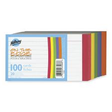 HLR63088 - Hilroy Color Edged Stack Ruled Index Card