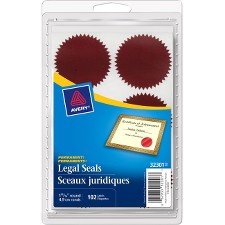 AVE32301 - Avery&reg; Self Adhesive Legal Seal