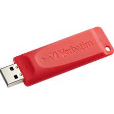 VER97005 - Verbatim 64GB Store 'n' Go USB Flash Drive - Red