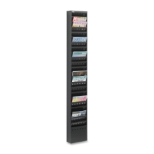 SAF4322BL - Safco 23-Pocket Steel Magazine Rack