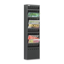 SAF4321BL - Safco 11-Pocket Steel Magazine Racks