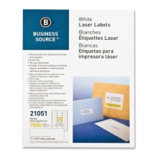 BSN21051 - Business Source Bright White Premium-quality Address Labels