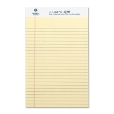 BSN63107 - Business Source Micro - Perforated Legal Ruled Pads - Jr.Legal
