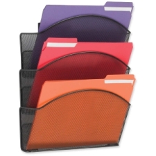 SAF5652BL - Safco Onyx Mesh Wall Pockets