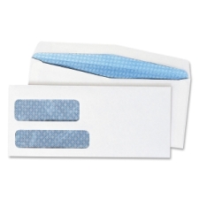 QUA24550 - Quality Park No. 10 Double Window Security Envelopes