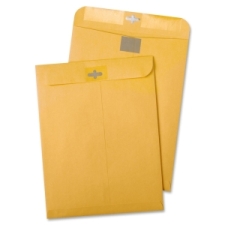 QUA43768 - Quality Park Resealable Redi-Tac Clear Clasp Envelope