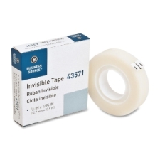 BSN43571 - Business Source 1/2" Invisible Tape Refill Roll