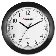 LLR60987 - Lorell 9" Round Profile Wall Clock