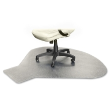 LLR69156 - Lorell L-Workstation Medium-pile Chairmat