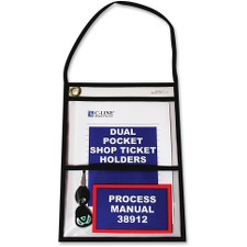 CLI38912 - C-Line 2-Pocket Shop Ticket Holders