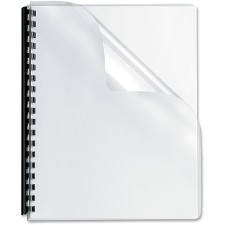 FEL52311 - Fellowes Crystals&trade; Clear PVC Covers - Oversize, 100 pack