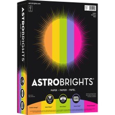 NEE21289 - Astrobrights Inkjet, Laser Print Colored Paper
