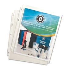 BSN74551 - Business Source Top-Loading Poly Sheet Protectors