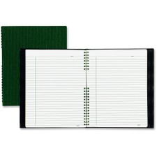 BLIA10200EGRN - Blueline NotePro Hard Romanel Cover Notebook - Letter
