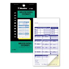BLIA1000 - Blueline A1000 Payroll Statement Book