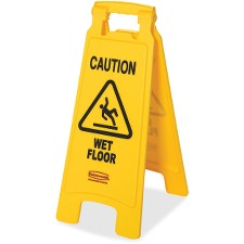 RUB611277YW - Rubbermaid Commercial Caution Wet Floor Safety Sign
