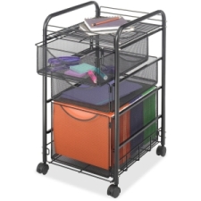 SAF5213BL - Safco Onyx Mesh File Cart
