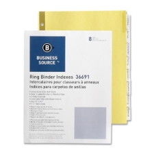 BSN36691 - Business Source Insertable Tab Indexes