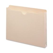 BSN65798 - Business Source Full Height Sides Manila File Pockets