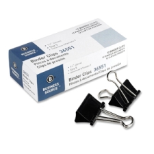 BSN36551 - Business Source Fold-back Binder Clips