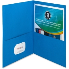BSN78491 - Business Source Two-Pocket Folders