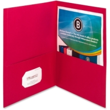BSN78494 - Business Source Two-Pocket Folders