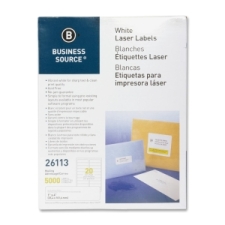 BSN26113 - Business Source Bright White Premium-quality Address Labels