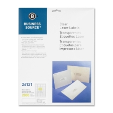 BSN26121 - Business Source Clear Return Address Laser Labels