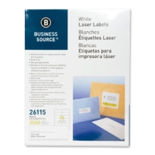 BSN26115 - Business Source Bright White Premium-quality Address Labels