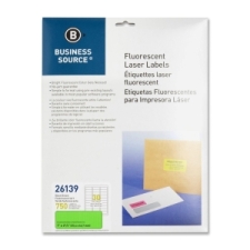 BSN26139 - Business Source 1" Fluorescent Laser Labels